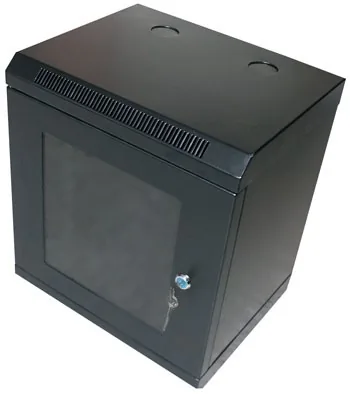 XtendLan Skříň 10", 12U, 280x350, černý, prosklený