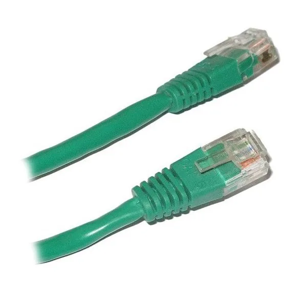 XtendLan Patch kabel Cat5e UTP 15m - zelený