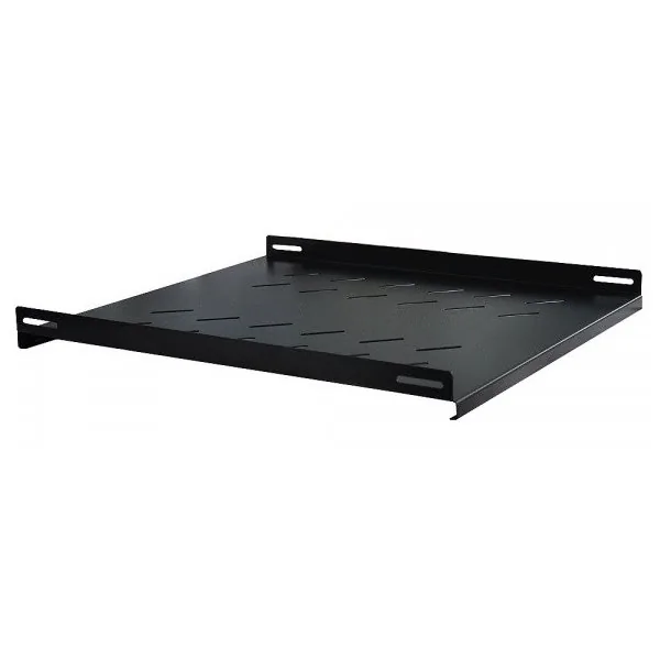 XtendLan Police 350mm pro stojanové rozvaděče ECO, hloubka 600, 60kg nosnost, černá