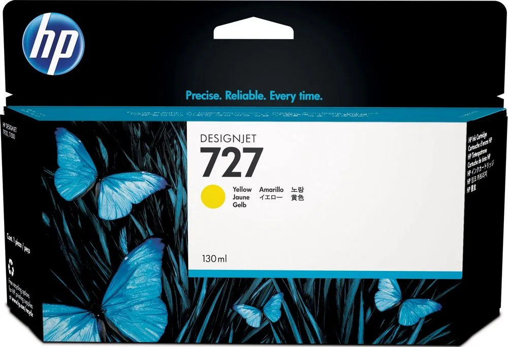 HP 727 - 130 ml - žlutá - originální - DesignJet - inkoustová cartridge - pro DesignJet T1500, T1530, T2500, T2530, T920, T930
