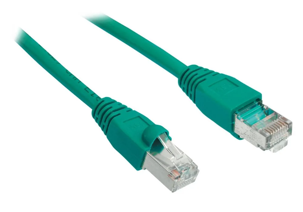 SOLARIX patch kabel CAT6 SFTP PVC 2m zelený