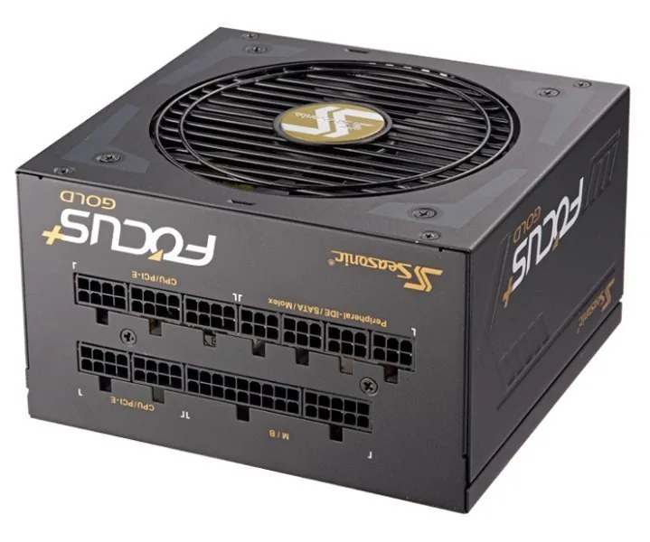 OPRAVENÉ - SEASONIC zdroj FOCUS Plus 850W SSR-850FX akt. PFC 120mm modulární 80+ Gold