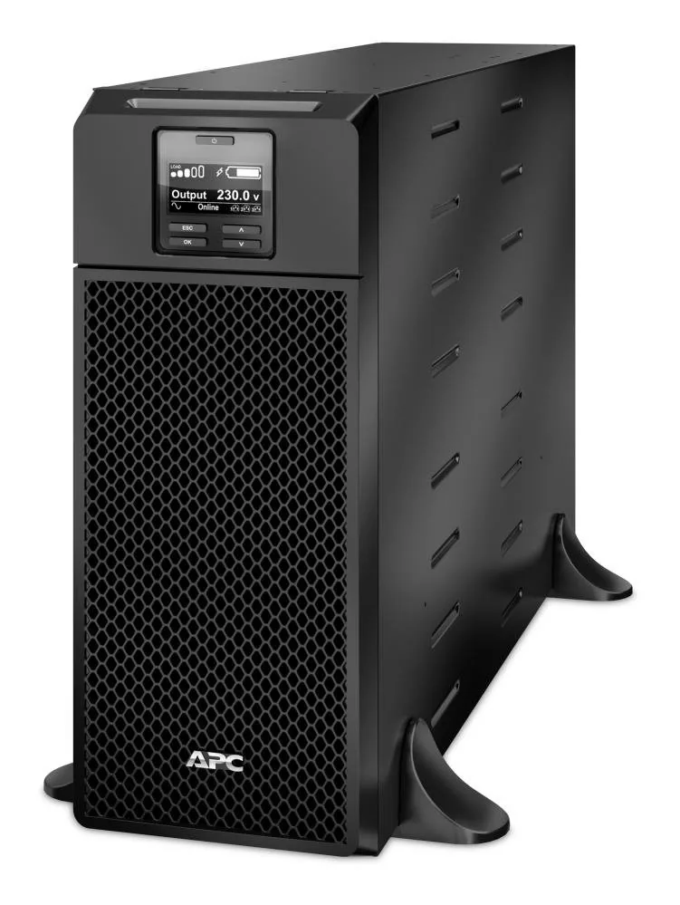 APC Smart-UPS SRT 6000VA - UPS - AC 230 V - 6000 watt - 6000 VA - Ethernet 10/100, USB - výstupní konektory: 13 - černá - pro P/N: SRT1500RMXLI-NC, SRT1500XLI
