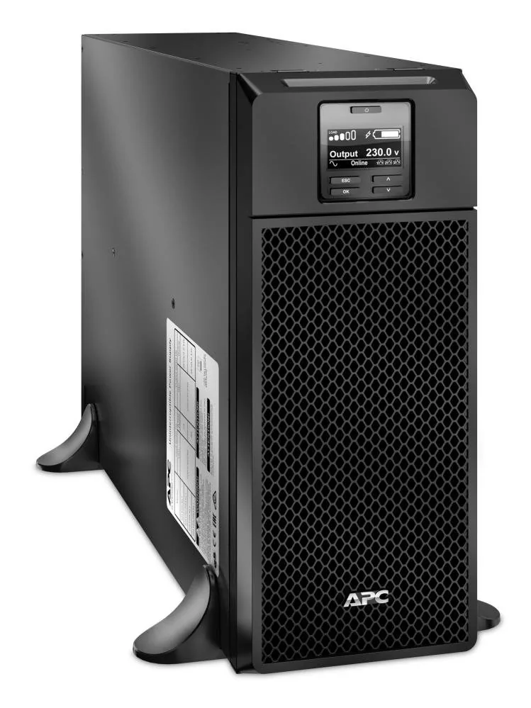 APC Smart-UPS SRT 6000VA - UPS - AC 230 V - 6000 watt - 6000 VA - Ethernet 10/100, USB - výstupní konektory: 13 - černá - pro P/N: SRT1500RMXLI-NC, SRT1500XLI