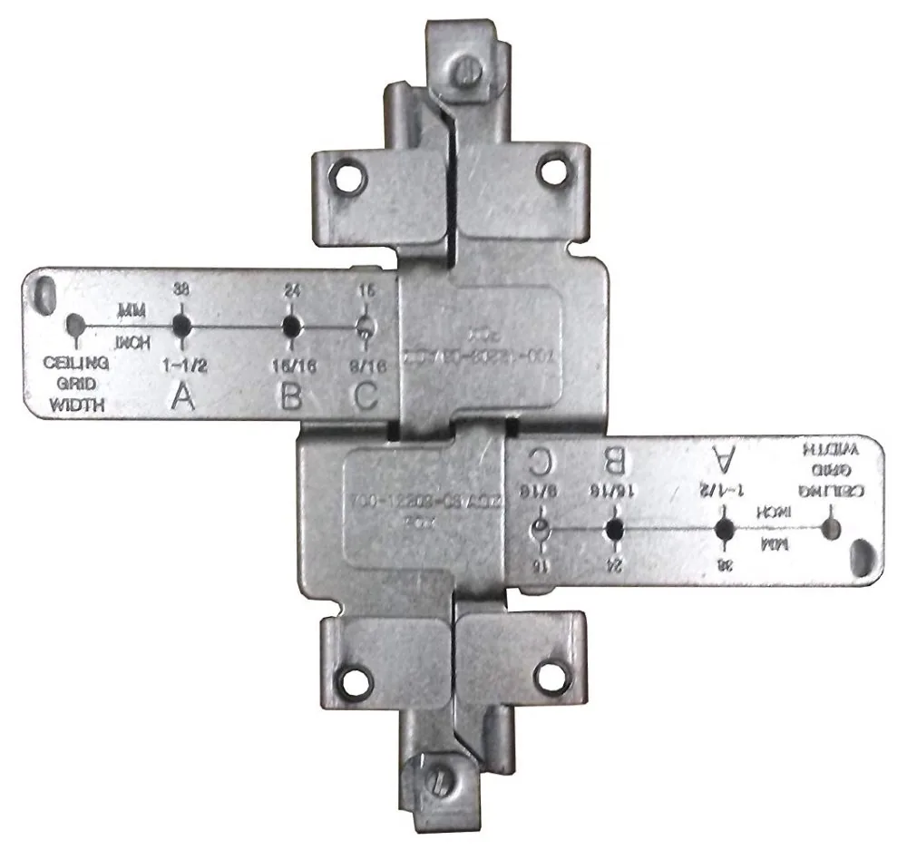 Cisco Ceiling Grid Clip: Recessed - Sada pro montáž síťového zařízení - montáž na strop - pro P/N: C9130AXI-EWC-B-EDU, C9130AXI-EWC-S, C9130AXI-F, C9130AXI-I, C9130AXI-K, C9130AXI-T