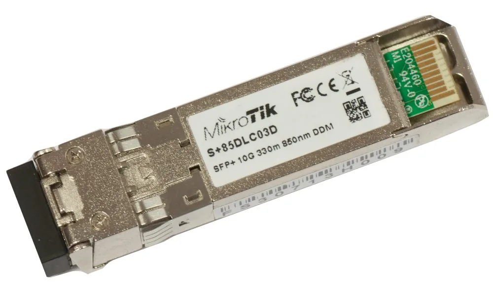 MikroTik SFP+ modul S+85DLC03D, MM, 300m, 10Gbit