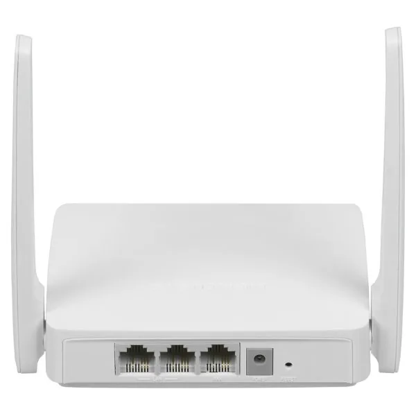300Mbps Wireless N Router SPEED: 300 Mbps at 2.4 GHz SPEC: 2× Fixed External Antennas, 2× 10 100 Mbps LAN Ports, 1× 10 1
