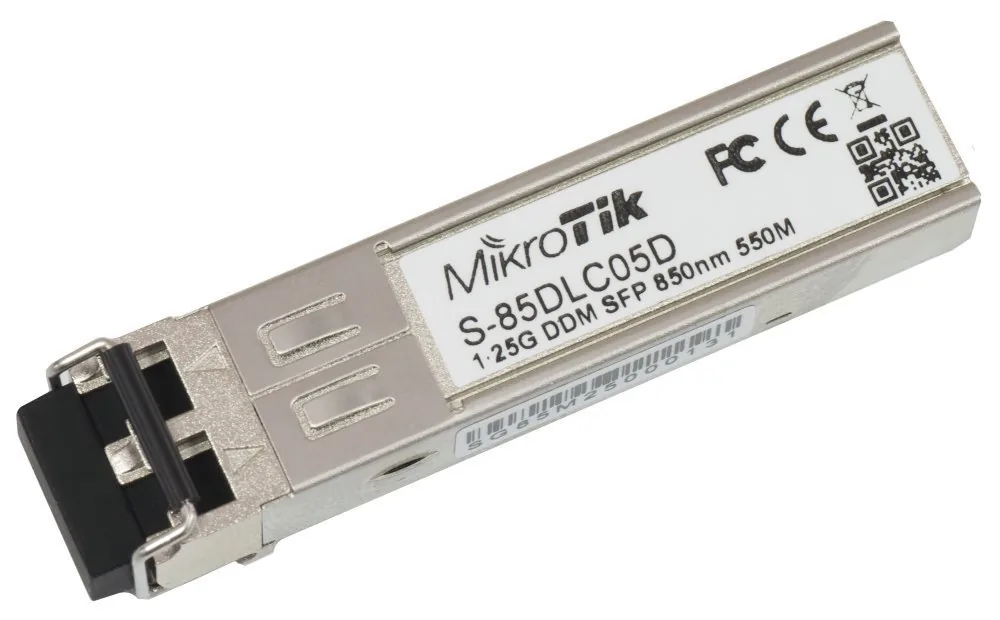 MikroTik SFP modul S-85DLC05D, MM, 550m, 1.25G