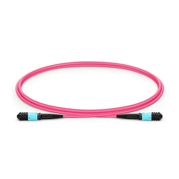 XtendLan FO patch MPO(f)-MPO(f), 1m, OM4, 12 12, kabel kulatý 3mm, křížený (Type B)