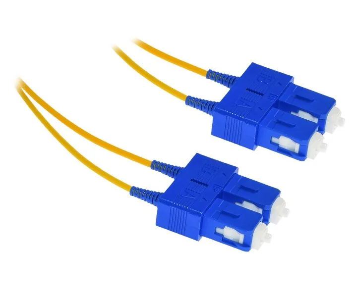XtendLan FO patch SC-SC 0.5m 9 125, duplex, ultraflexibilní G.657.A1, LS0H, průměr 2mm, krátký vývod