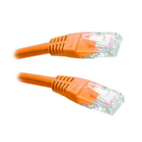 XtendLan Patch kabel Cat5e UTP 0,5m - oranžový
