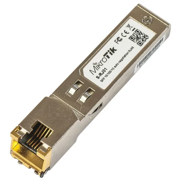 MikroTik SFP modul S-RJ01, RJ45, 100m, 1.25Gbit