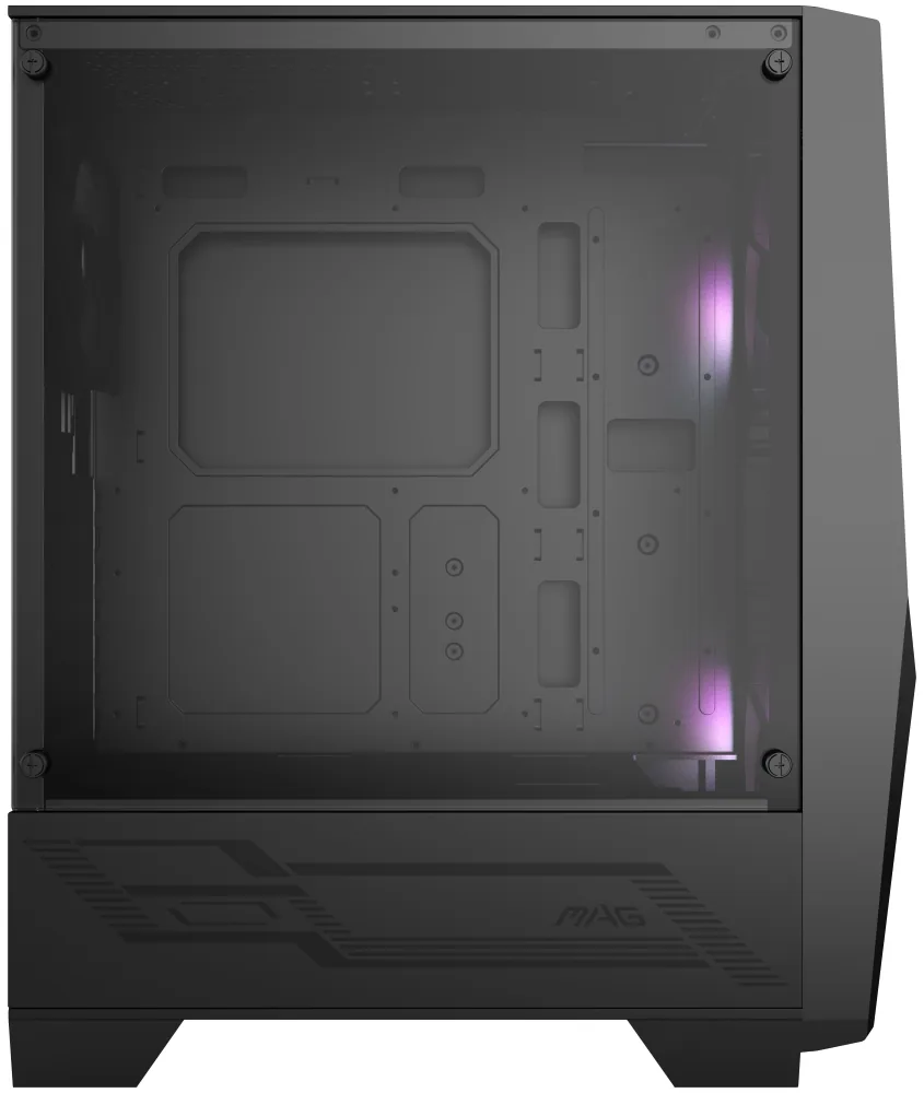 MSI MAG FORGE 100R/Midi Tower/Transpar./Černá
