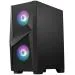 MSI MAG FORGE 100R/Midi Tower/Transpar./Černá
