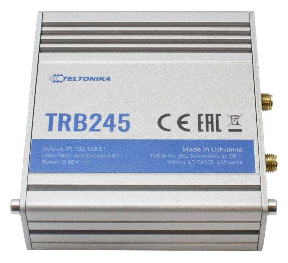 Teltonika industrial LTE Cat 4 routr TRB245