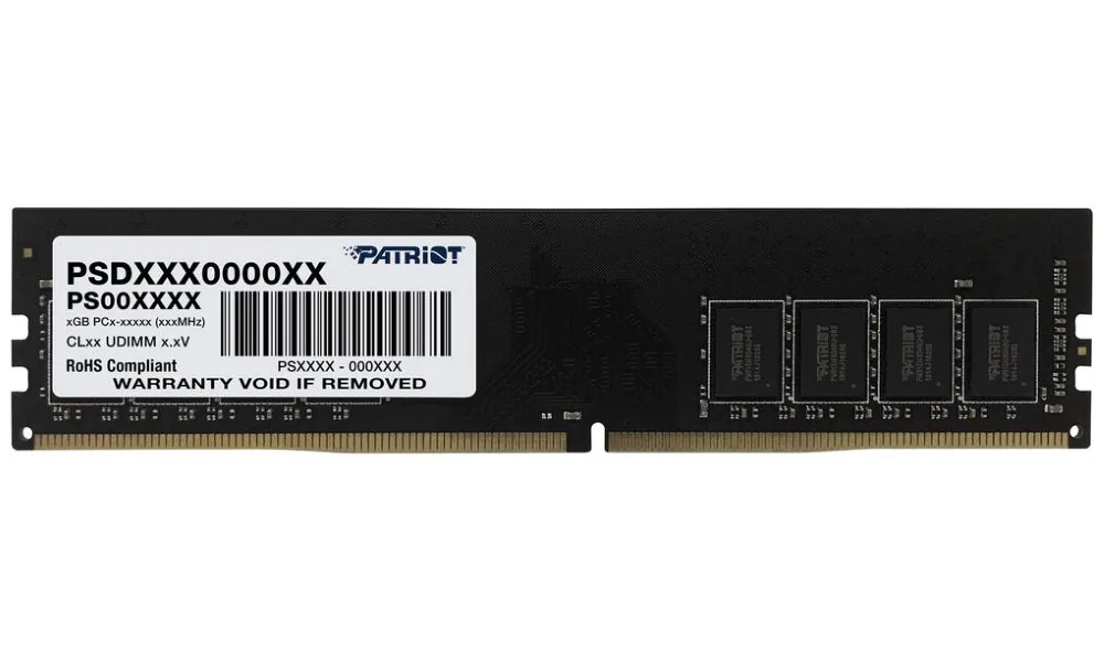 16GB DDR4-2666MHz Patriot CL19 SR