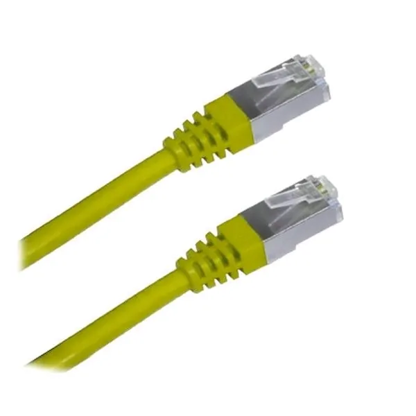 XtendLan Patch kabel Cat6A SFTP LSFRZH 0,5m - žlutý