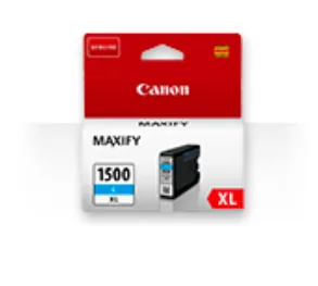Canon PGI-1500XL C - 12 ml - Vysoká výtěžnost - azurová - originální - inkoustový zásobník - pro MAXIFY MB2050, MB2150, MB2155, MB2350, MB2750, MB2755