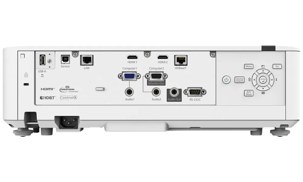 Epson EB-L520U - 3LCD projektor - 5200 lumeny (bílá) - 5200 lumeny (barevný) - WUXGA (1920 x 1200) - 16:10 - 1080p - LAN - bílá
