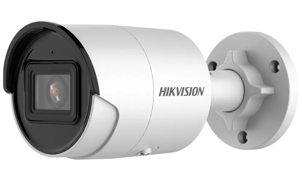 Hikvision DS-2CD2046G2-IU(2.8mm)(C) - 4MPix IP Bullet AcuSense kamera; IR 40m, mikrofon