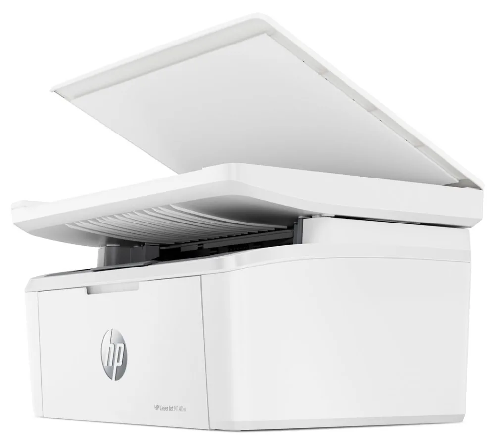 HP LaserJet MFP M140w - Multifunkční tiskárna - Č/B - laser - Letter A (216 x 279 mm)/A4 (210 x 297 mm) (originální) - A4/Letter (média) - až 20 stran/min. (kopírování) - až 20 stran/min. (tisk) - 150 listy - USB 2.0, Wi-Fi(n), Bluetooth