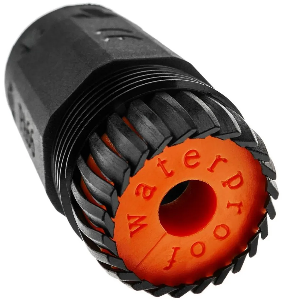 Spojka vodotěsná STP RJ45, Cat5E, Cat6, Cat6A, krytí IP68