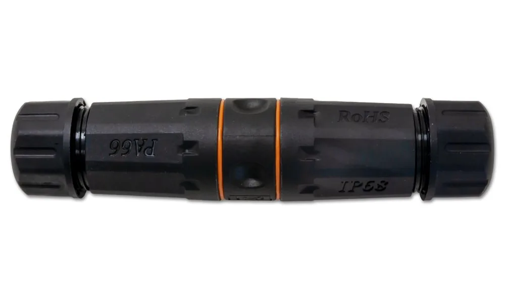 Spojka vodotěsná STP RJ45, Cat5E, Cat6, Cat6A, krytí IP68
