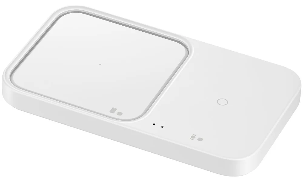 Samsung Duální bezdrátová nabíječka (15W), bez kabelu v balení White