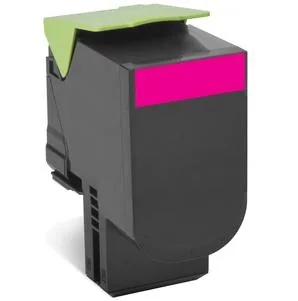 Originální toner, Lexmark, CX310dn, CX310n, magenta, 80C2SME, 2000 str.