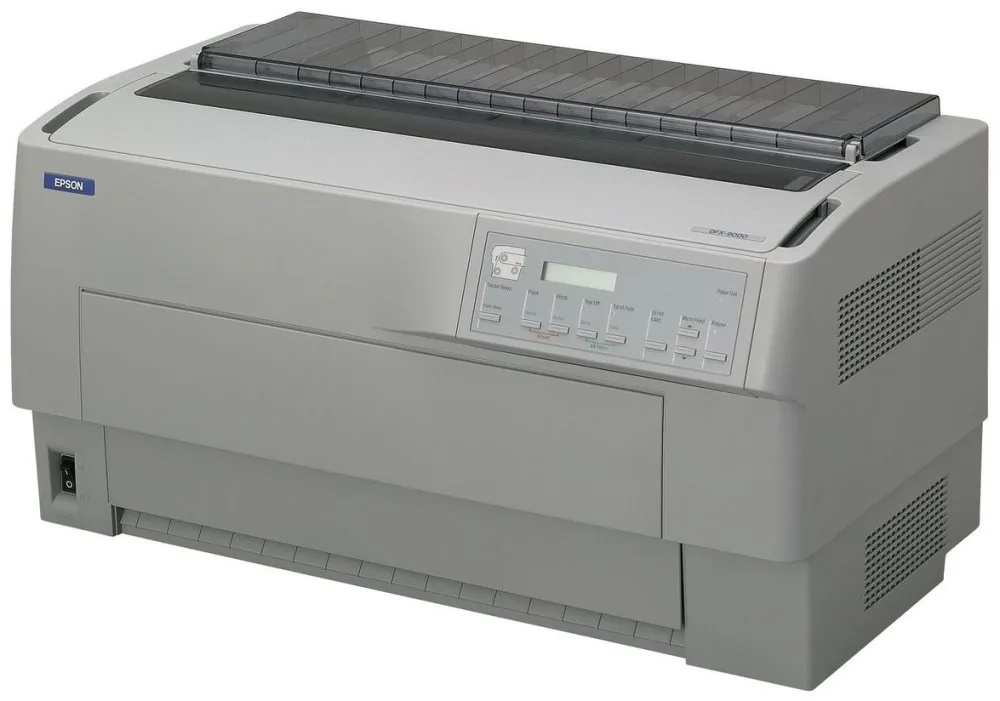 Epson DFX 9000N - Tiskárna - Č/B - jehličková - 419,1 mm (šířka) - 240 x 144 dpi - 9 pin - až 1550 znaků/s - paralelní, USB, LAN, sériový