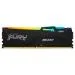 Kingston FURY Beast RGB - DDR5 - modul - 8 GB - DIMM 288-pin - 5600 MT/s / PC5-44800 - CL36 - 1.25 V - bez vyrovnávací paměti - on-die ECC - černá