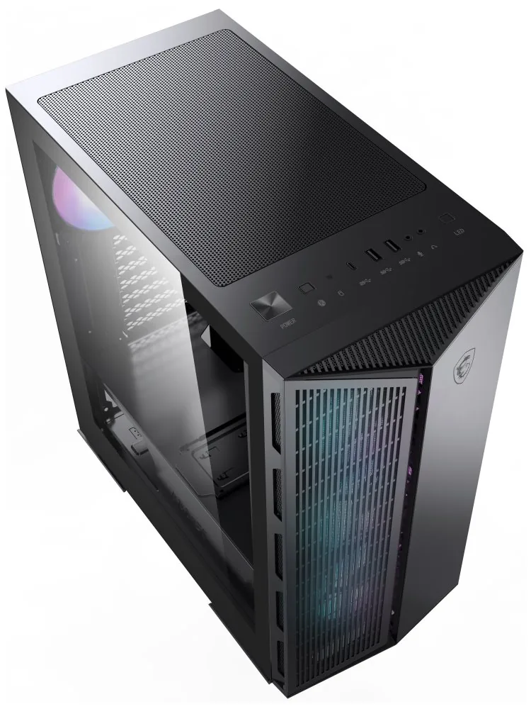 MSI MPG GUNGNIR 111R/Midi Tower/Transpar./Černá
