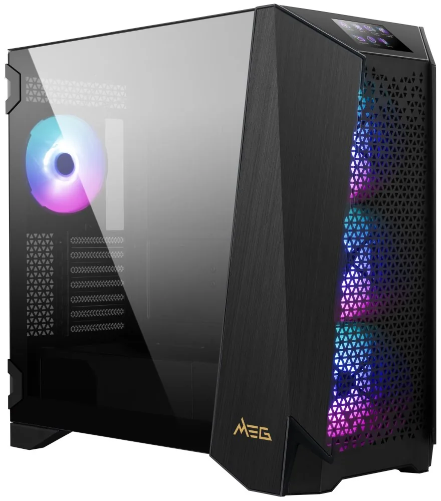 MSI MEG PROSPECT 700R/Midi Tower/Transpar./Černá
