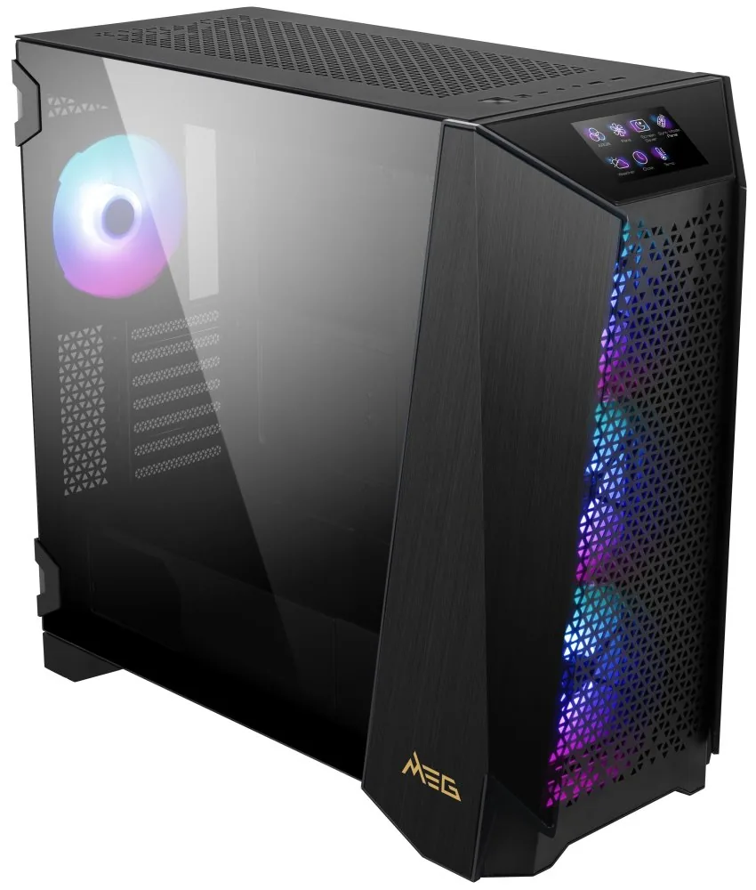 MSI MEG PROSPECT 700R/Midi Tower/Transpar./Černá