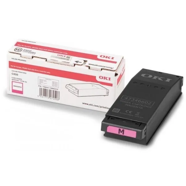 OKI magenta toner do C650dn (6 000 stránek)