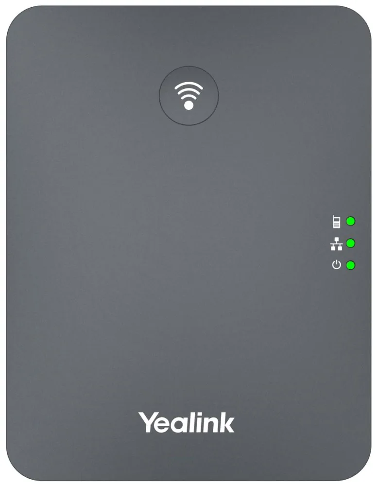 Yealink W70B SIP DECT základnová stanice,PoE, až 10 ruček