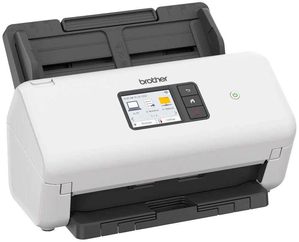 Brother ADS-4500W, skener, A4, 35 str., ADF, LAN, USB