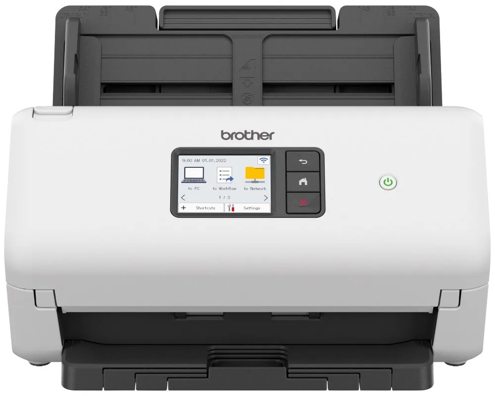 Brother ADS-4500W, skener, A4, 35 str., ADF, LAN, USB