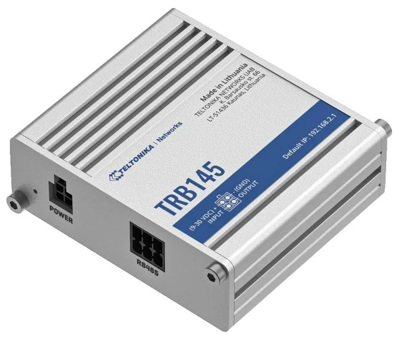 Teltonika TRB145 průmyslový LTE modem s RS485, LTE Cat4 3G 2G