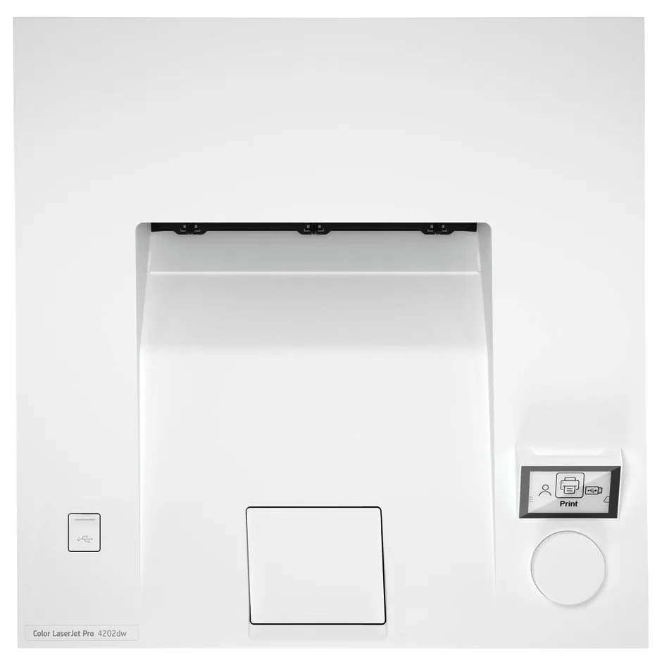 HP Color LaserJet Pro 4202dw - Tiskárna - barva - Duplex - laser - A4/Legal - 600 x 600 dpi - až 35 stran/min. (mono) / až 33 stran/min. (barevný) - kapacita: 300 listy - Gigabit LAN, USB 2.0, hostitel USB, Wi-Fi(ac), Bluetooth LE