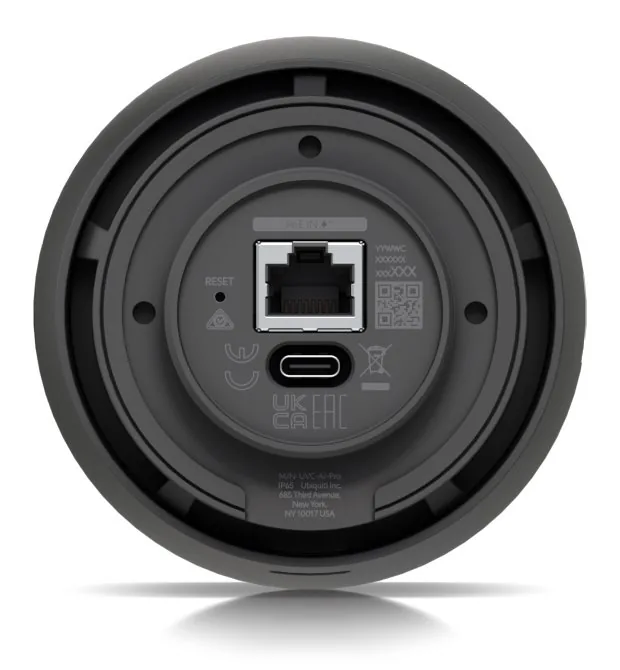 Ubiquiti UniFi AI Professional - Síťová bezpečnostní kamera - bullet - interiérový, venkovní - odolná vůči povětrnostním vlivům - barevný (Den a noc) - 8 MP - 3840 x 2160 - 4K - audio - LAN 10/100 - H.264 - PoE