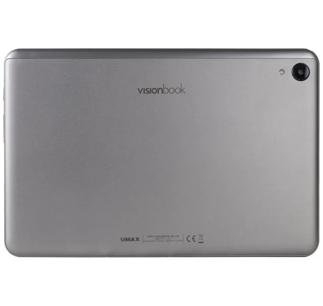 UMAX tablet PC VisionBook 10T LTE 10,1" IPS 1920x1200 T610 4GB 64GB Flash USB-C SD micro SIM Android 12 šedý