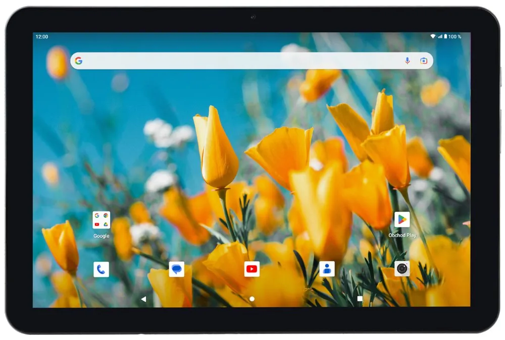 UMAX tablet PC VisionBook 10T LTE 10,1" IPS 1920x1200 T610 4GB 64GB Flash USB-C SD micro SIM Android 12 šedý