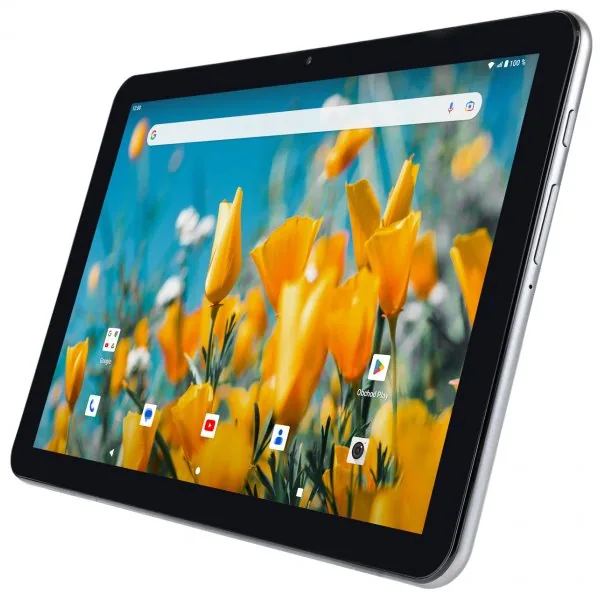 UMAX tablet PC VisionBook 10T LTE 10,1" IPS 1920x1200 T610 4GB 64GB Flash USB-C SD micro SIM Android 12 šedý