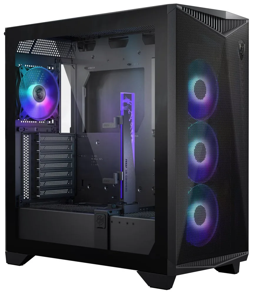 MSI MPG GUNGNIR 300R AIRFLOW/Midi Tower/Transpar./Černá