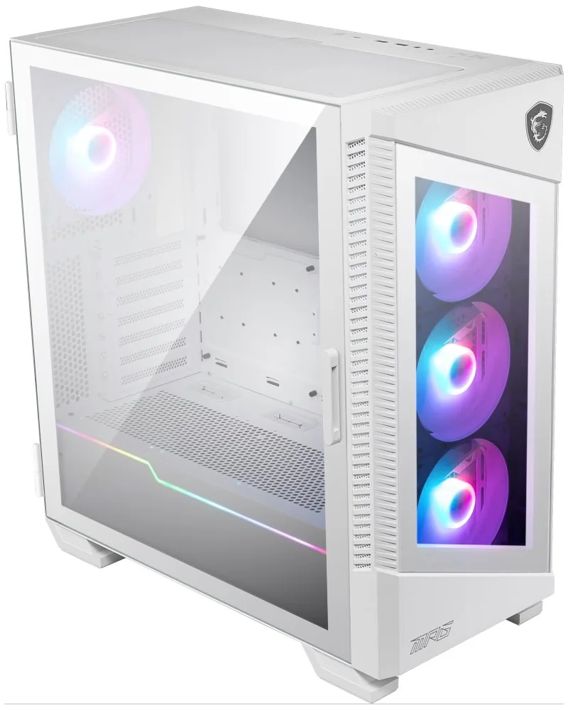 MSI MPG VELOX 100R WHITE/Midi Tower/Transpar./Bílá