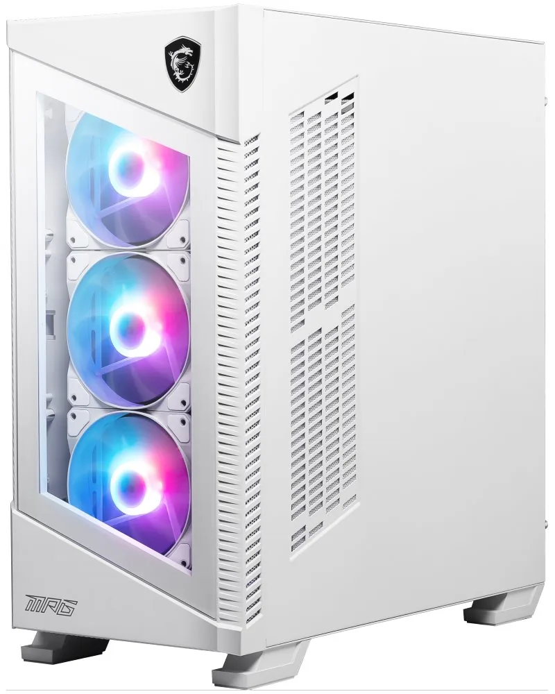 MSI MPG VELOX 100R WHITE/Midi Tower/Transpar./Bílá