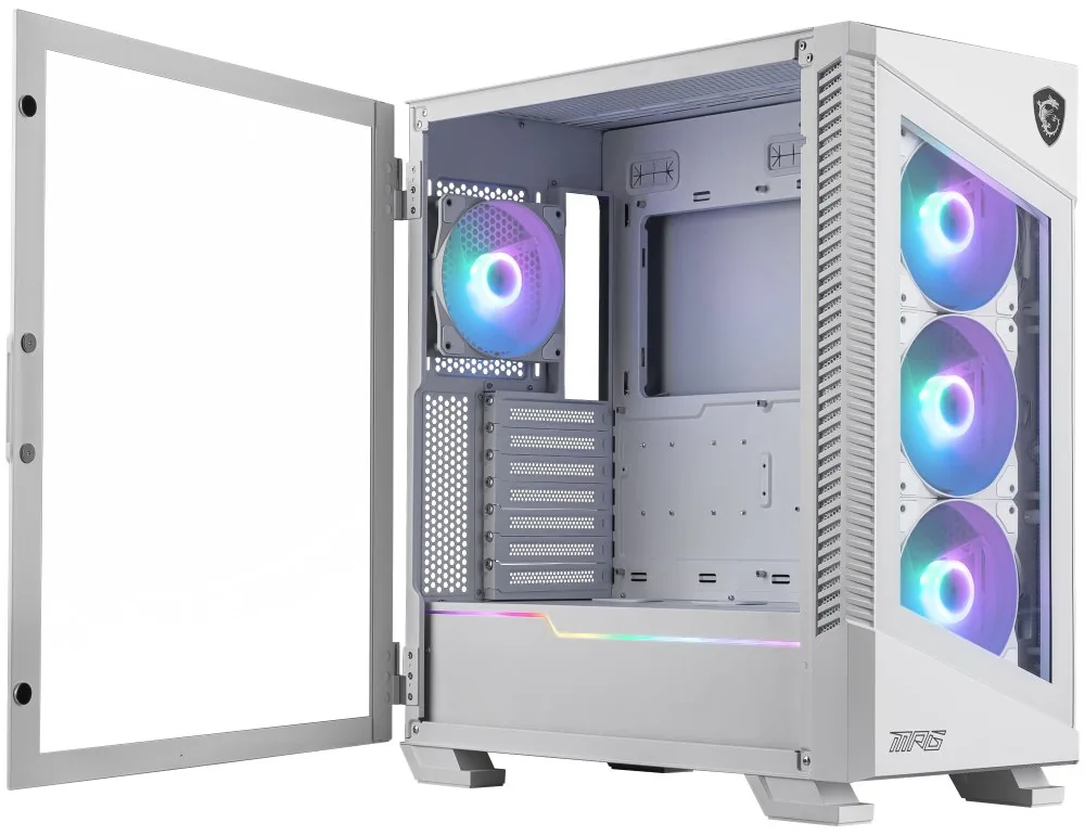 MSI MPG VELOX 100R WHITE/Midi Tower/Transpar./Bílá