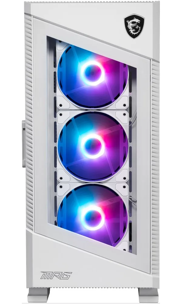 MSI MPG VELOX 100R WHITE/Midi Tower/Transpar./Bílá