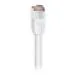 Ubiquiti UniFi - Patch kabel - RJ-45 (M) do RJ-45 (M) - 8 m - 6 mm - STP - CAT 5e - venkovní, drsný - bílá